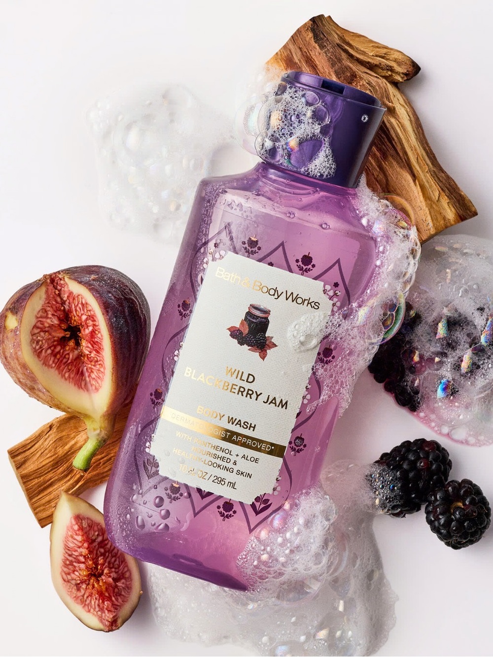 🫐 Brand New! BBW Wild Blackberry Jam Nourishing Body Wash (10 oz) ✨🔮